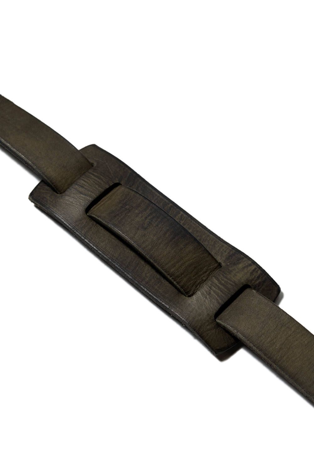 【25SS予約受付中｜12/17まで】レザーポストマンミニショルダーバッグ [オリーブ] / LEATHER POSTMAN MINI SHOULDER BAG [OLIVE]