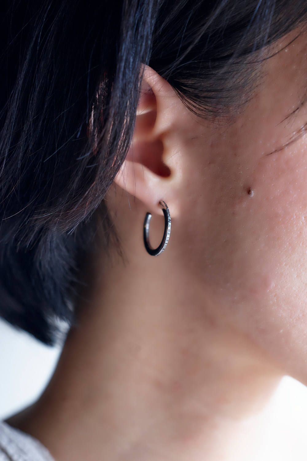 【お取り寄せ可能】thin rain press pierce (SV) / スィンレインピアス [HRA060OX]