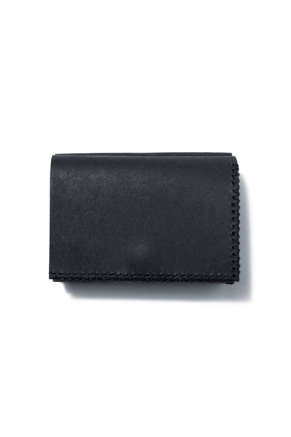 三つ折り財布 [ブラック] / Mini Wallet [BLACK]