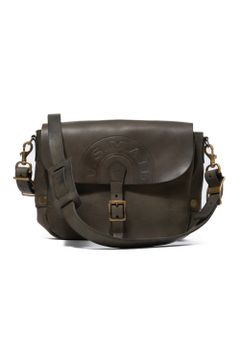 【25SS予約受付中｜12/17まで】レザーポストマンミニショルダーバッグ [オリーブ] / LEATHER POSTMAN MINI SHOULDER BAG [OLIVE]