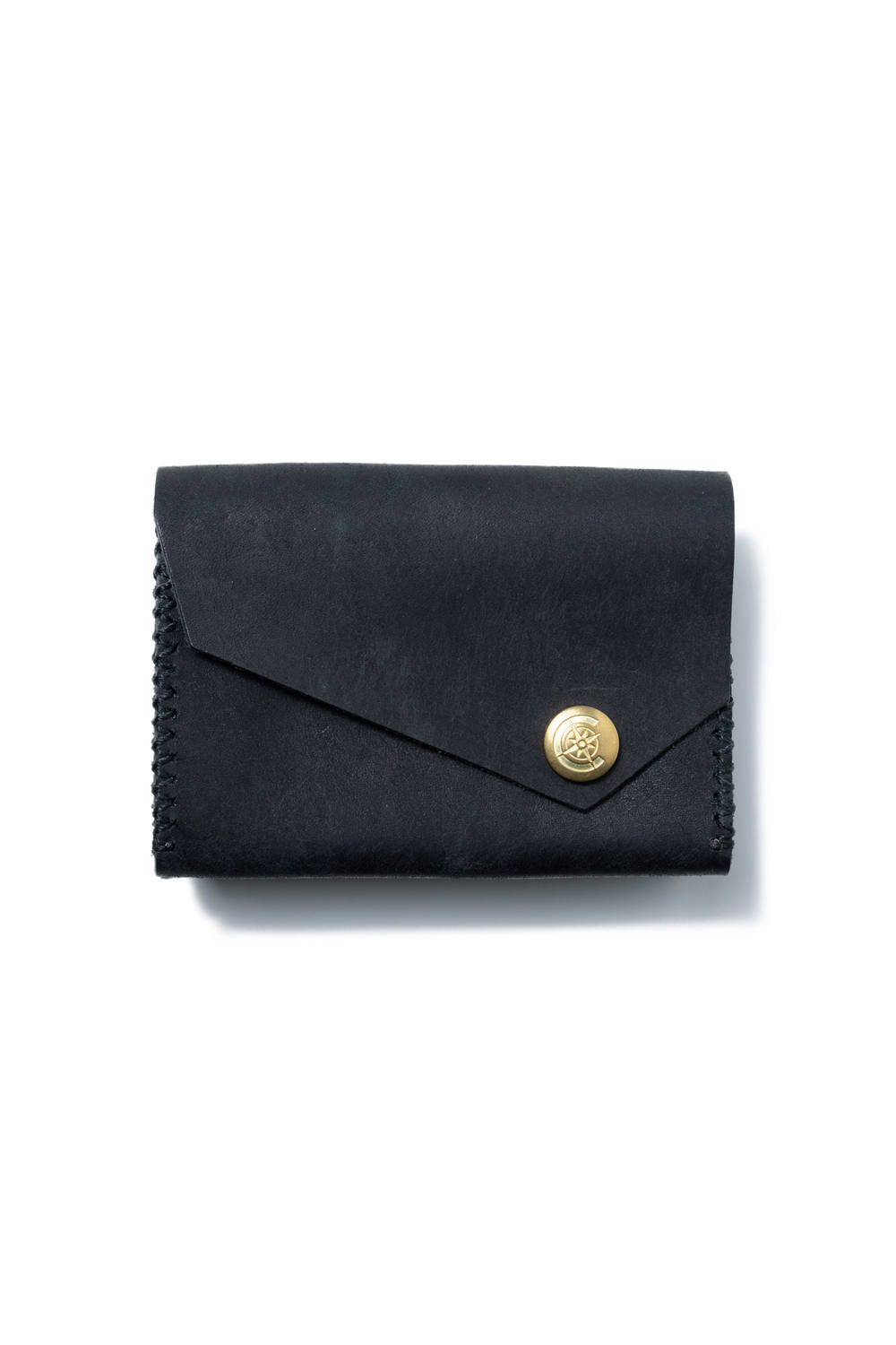 三つ折り財布 [ブラック] / Mini Wallet [BLACK]