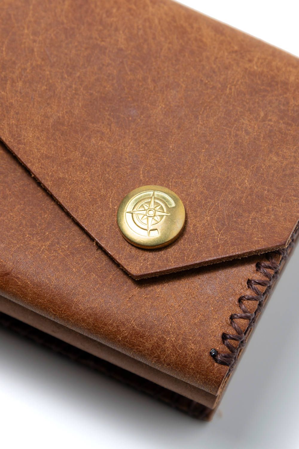 三つ折り財布 [キャメル] / Mini Wallet [CAMEL]