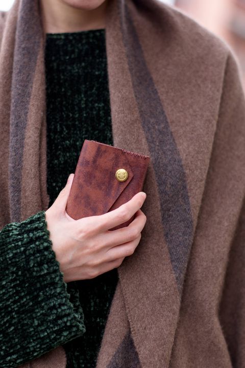 三つ折り財布 [ブラウン] / Mini Wallet [BROWN]