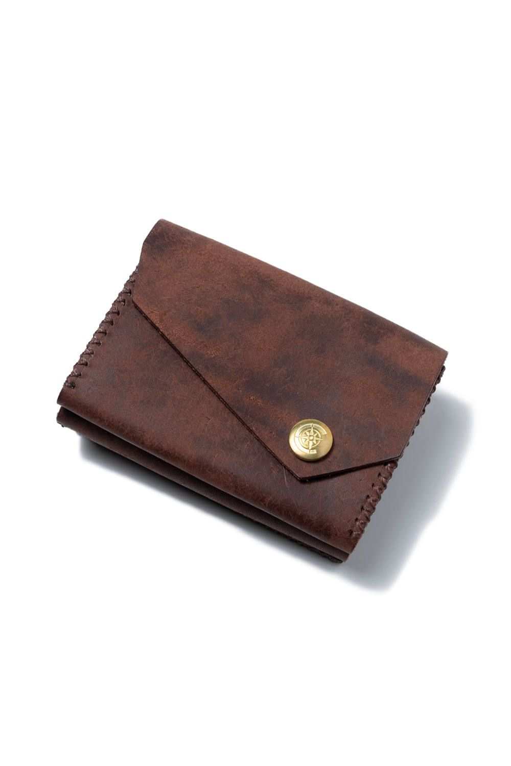 三つ折り財布 [ブラウン] / Mini Wallet [BROWN]