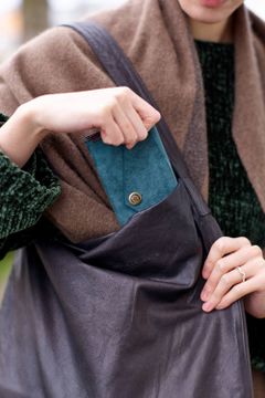 三つ折り財布 [ブルー] / Mini Wallet [BLUE]