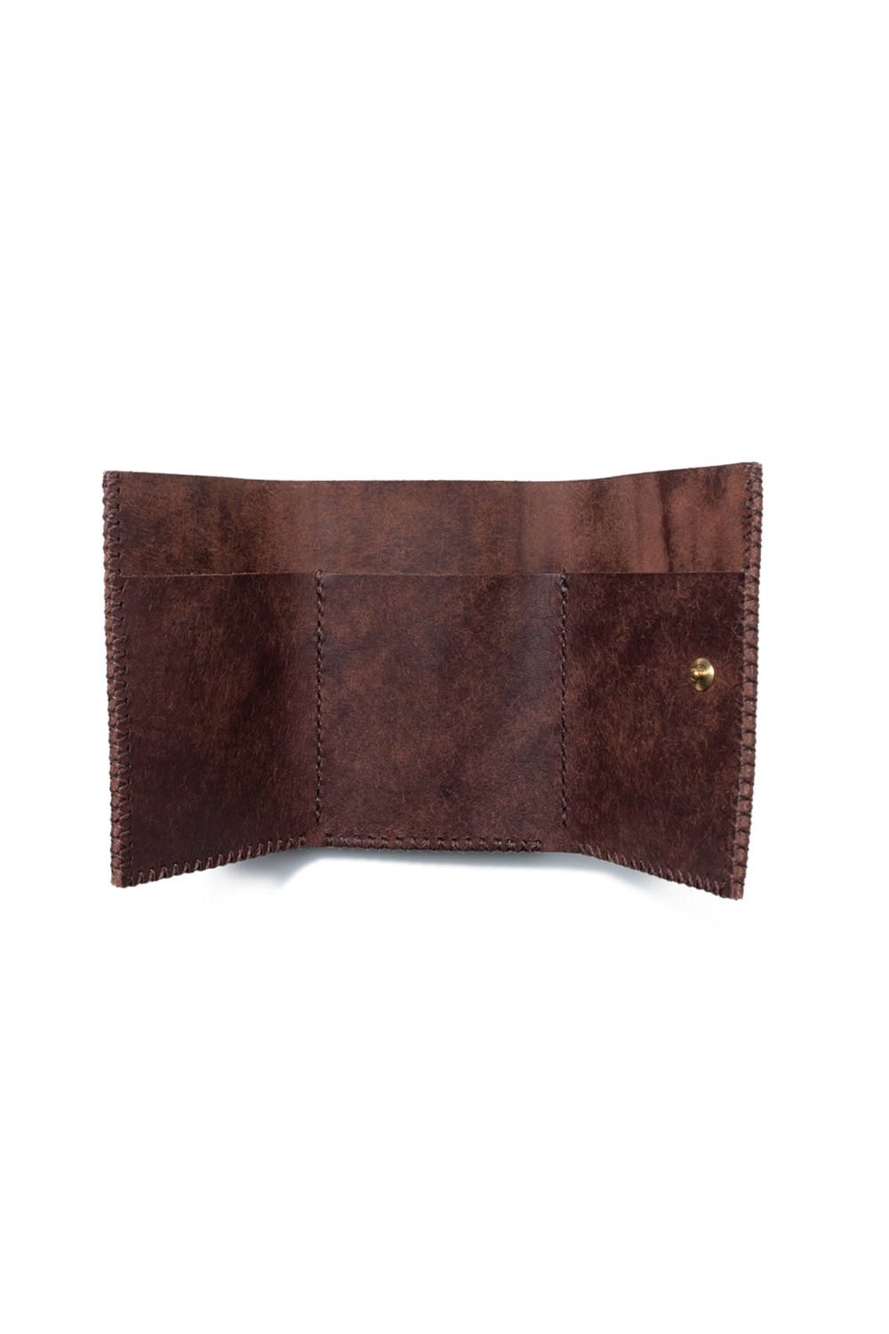 三つ折り財布 [ブラウン] / Mini Wallet [BROWN]