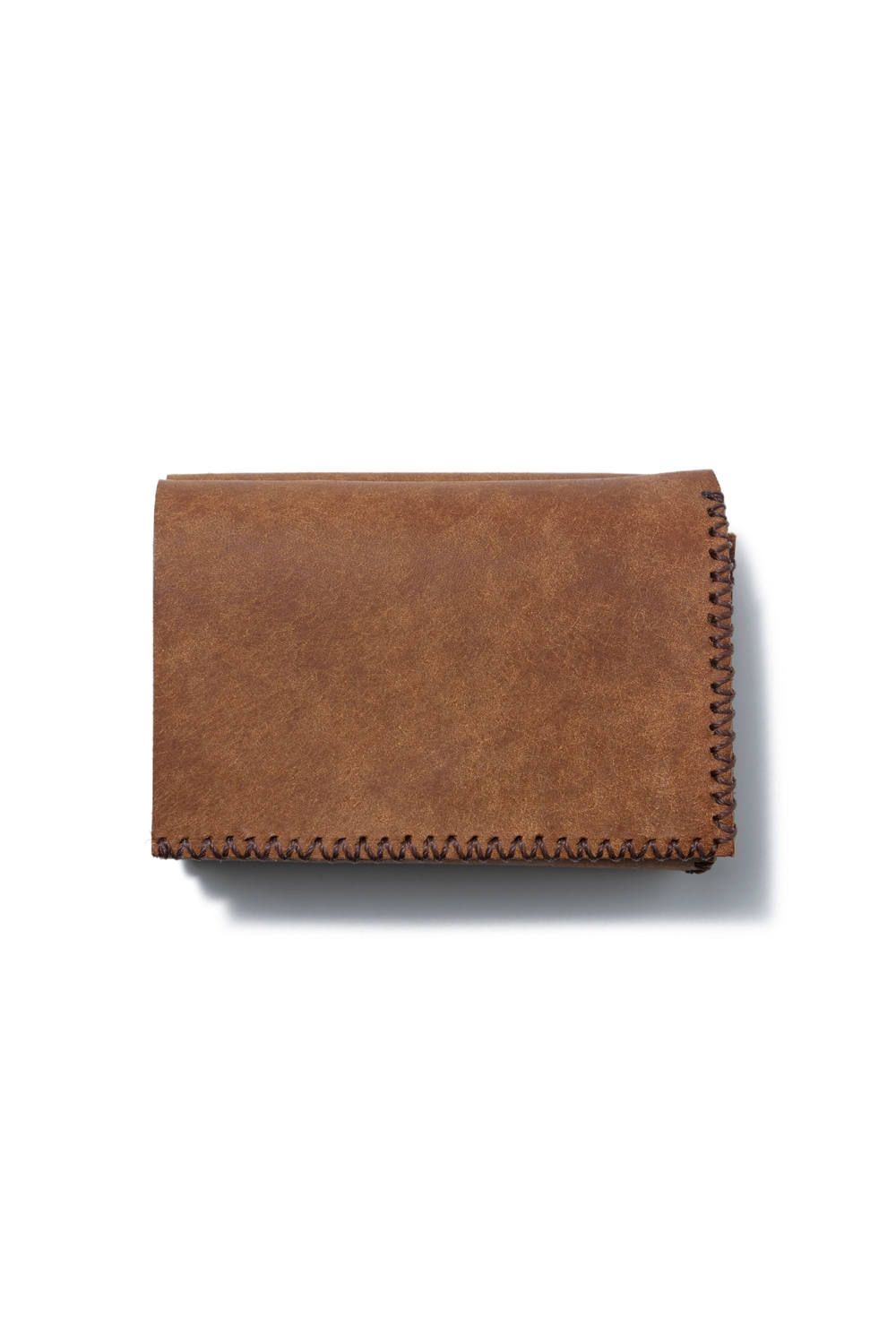 三つ折り財布 [キャメル] / Mini Wallet [CAMEL]