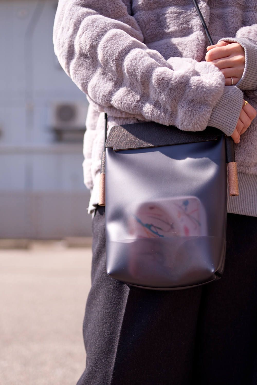 ショルダーバッグ・ポシェット BURBERRY25ss shoulder bag JNBY ショルダーバッグ バッグ Elongated Boston Shoulder Bag