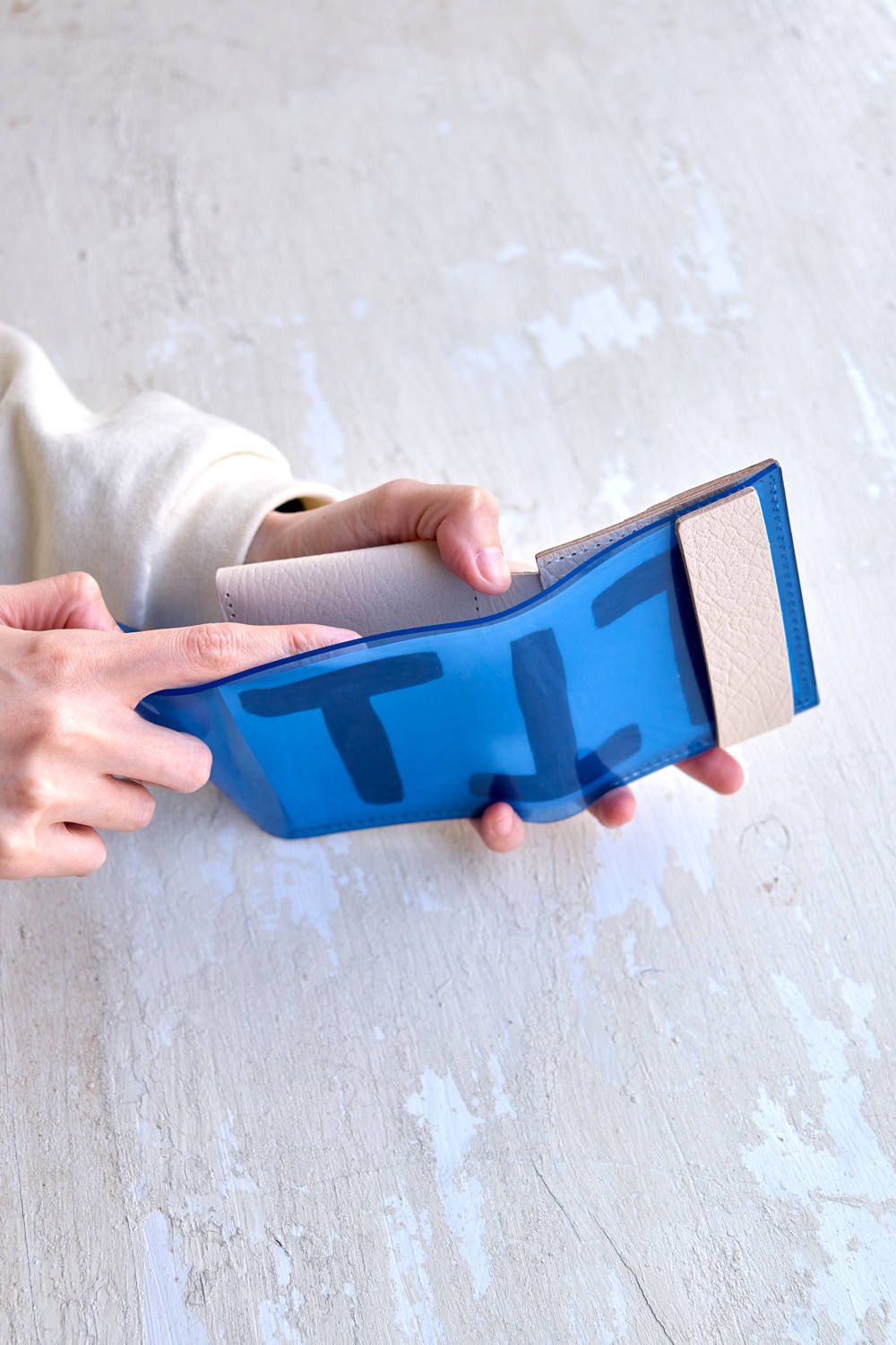 PVL WALLET COLOR [BLUE] / PVLウォレット [ブルー]