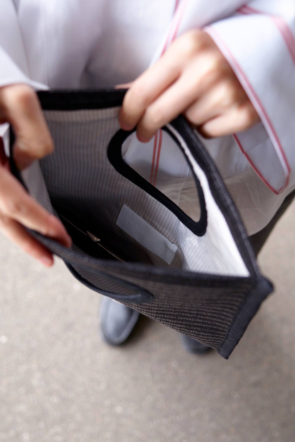 【20SS】LADY BAG [BLACK VEGAN] / レディバッグ [ブラックヴィーガン]
