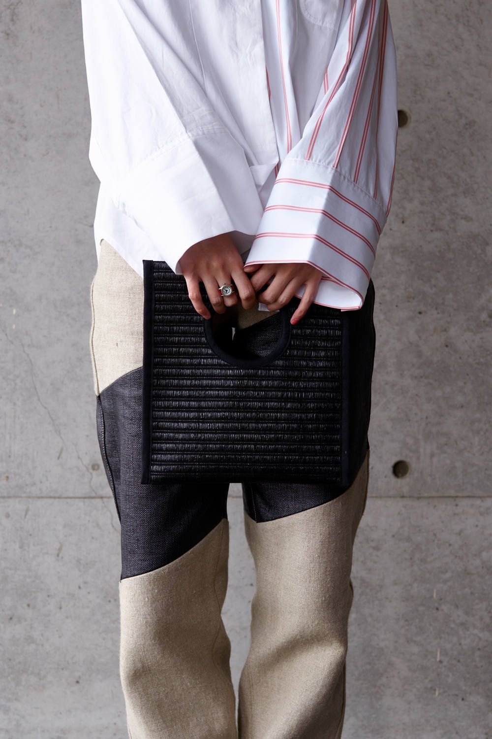 【20SS】LADY BAG [BLACK VEGAN] / レディバッグ [ブラックヴィーガン]