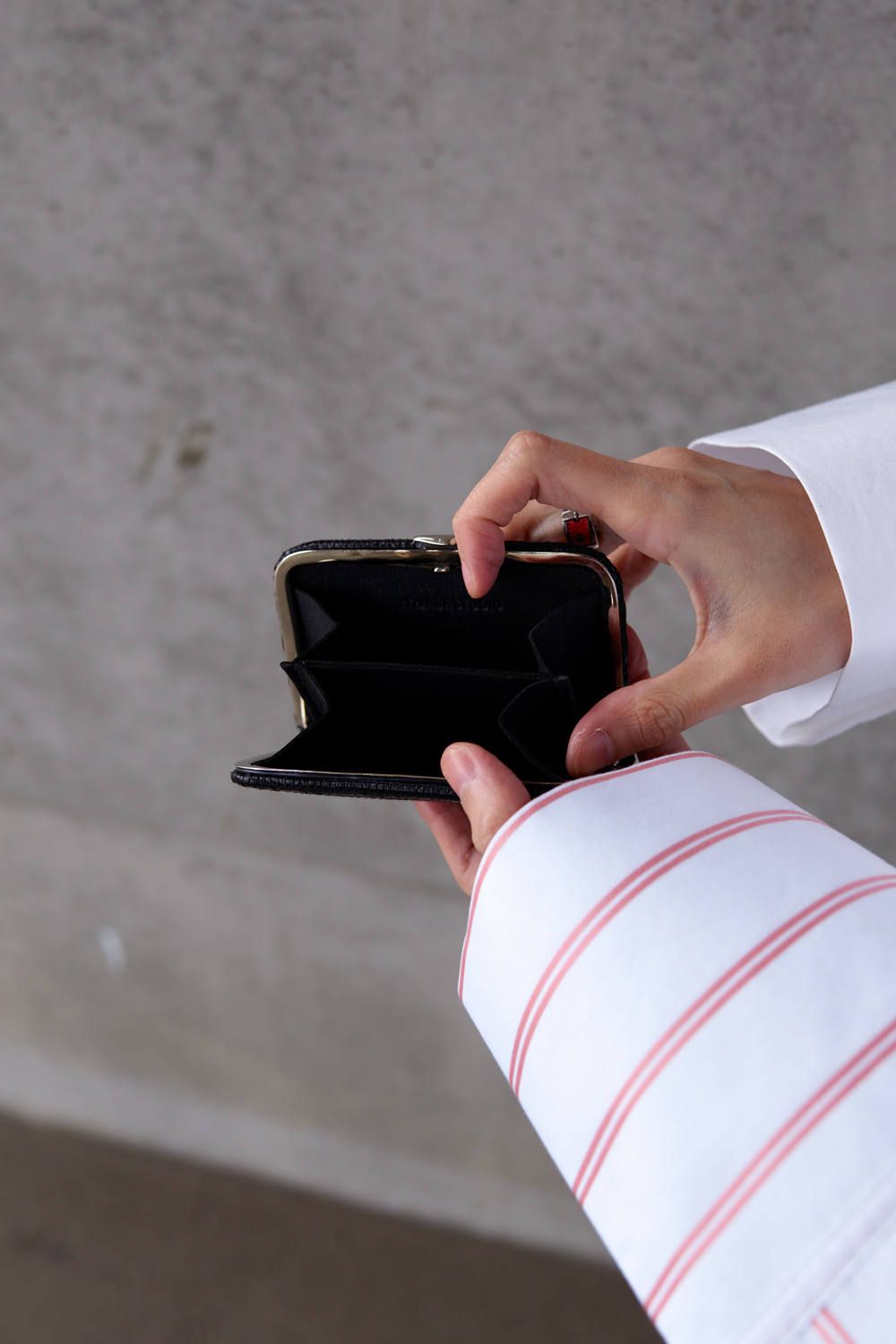 【20SS】EDDA WALLET [BLACK VEGAN] / エッダウォレット [ブラックヴィーガン]