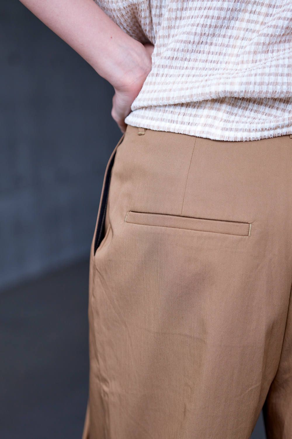 【20SS】VILLAGE TROUSERS - ヴィレッジトラウザーズ [OLIVE LATTE]