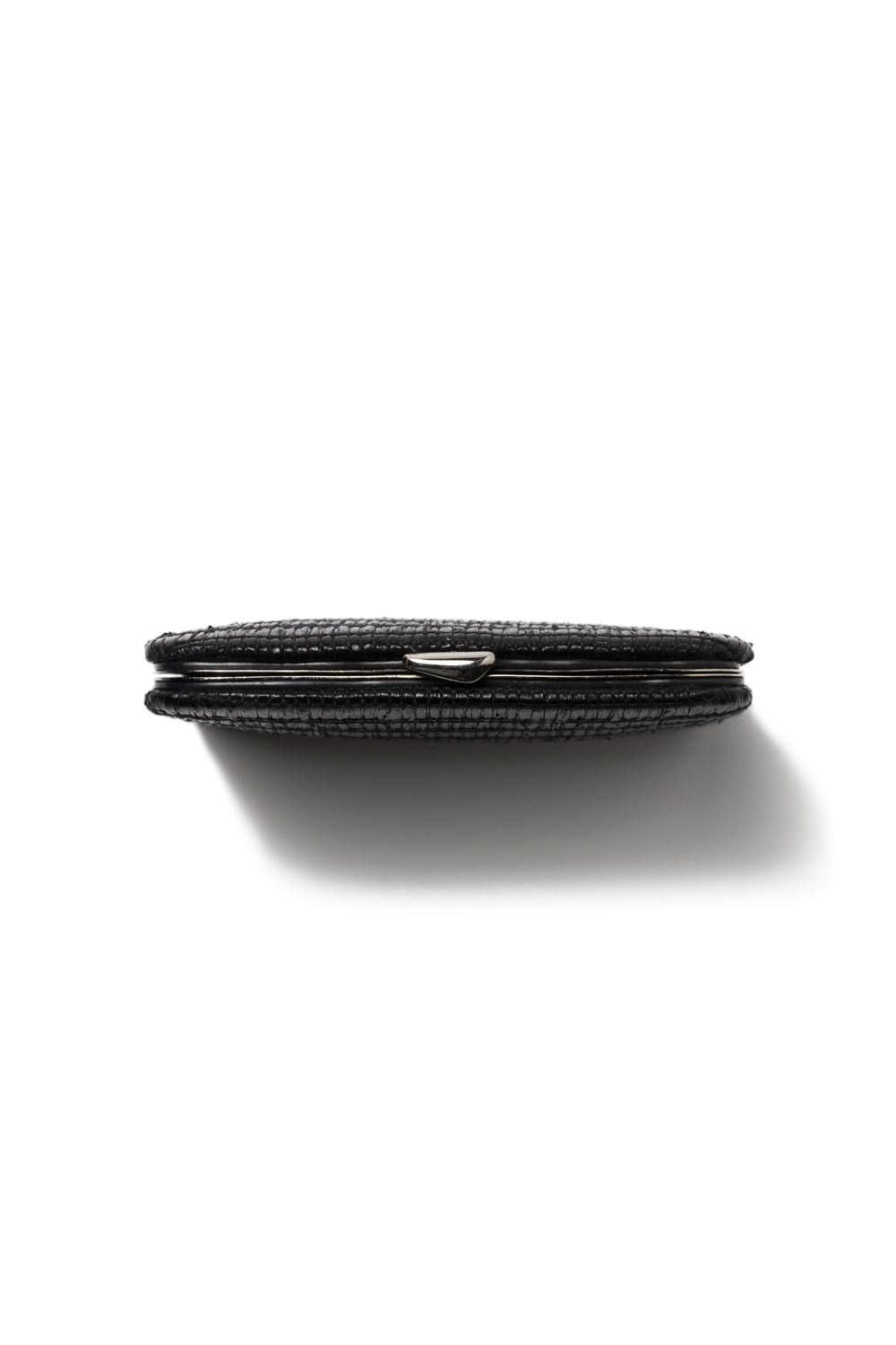 【20SS】EDDA WALLET [BLACK VEGAN] / エッダウォレット [ブラックヴィーガン]