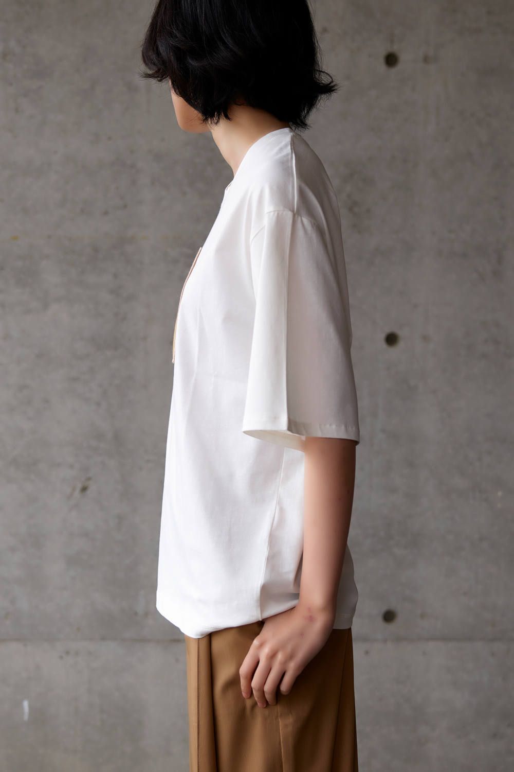【20SS】CIRCLE T-SHIRT WITH CERCLE / サークルTシャツウィズサークル [OFF-WHITE WITH CIRCLE]