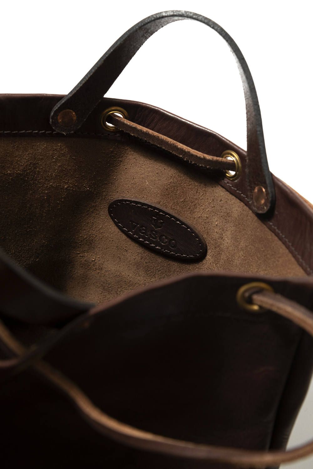 【25SS予約商品】レザーメールパースバッグ-スモール [ブラウン] / LEATHER MAIL PURSE BAG-SMALL [BROWN]