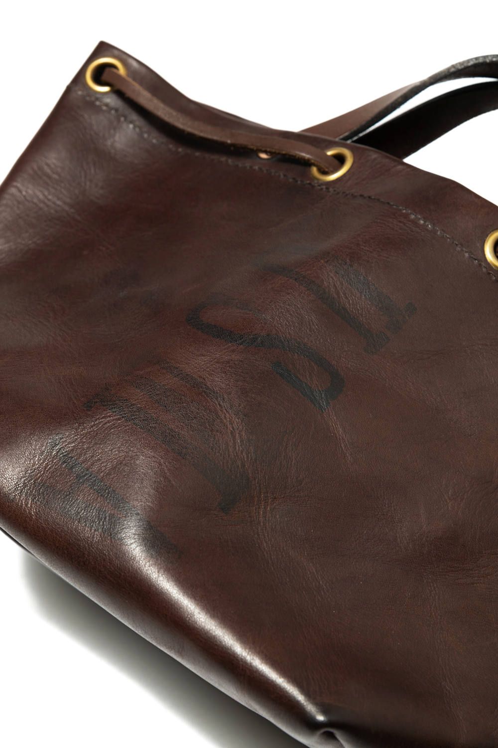 【25SS予約商品】レザーメールパースバッグ-スモール [ブラウン] / LEATHER MAIL PURSE BAG-SMALL [BROWN]