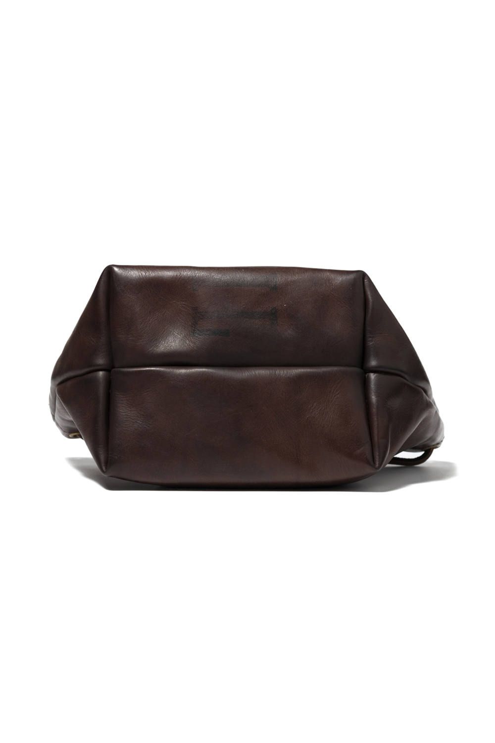 【25SS予約商品】レザーメールパースバッグ-スモール [ブラウン] / LEATHER MAIL PURSE BAG-SMALL [BROWN]