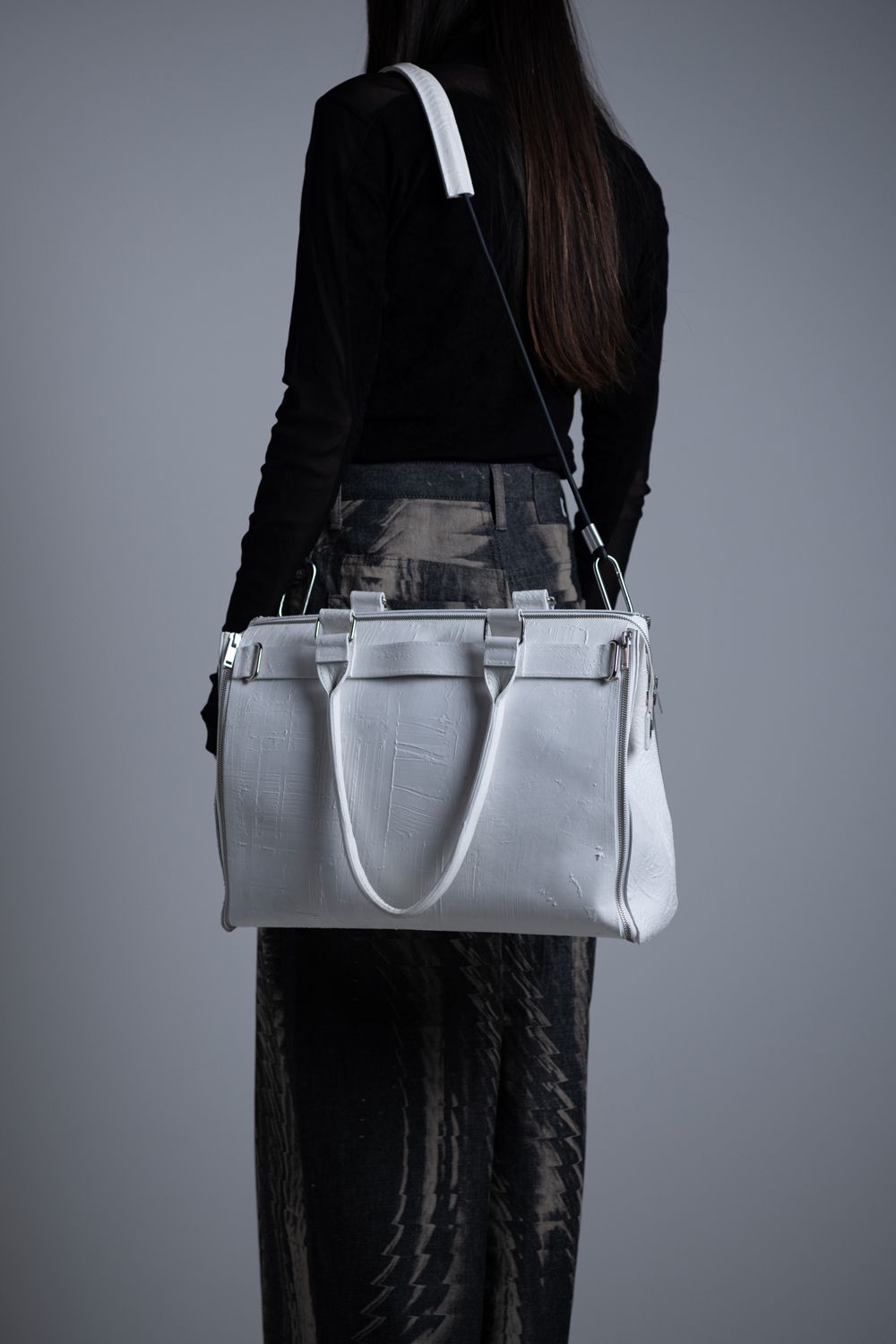 【お取り寄せ可能】ツールバッグ・プレーン [ホワイト] / w25-02-wh