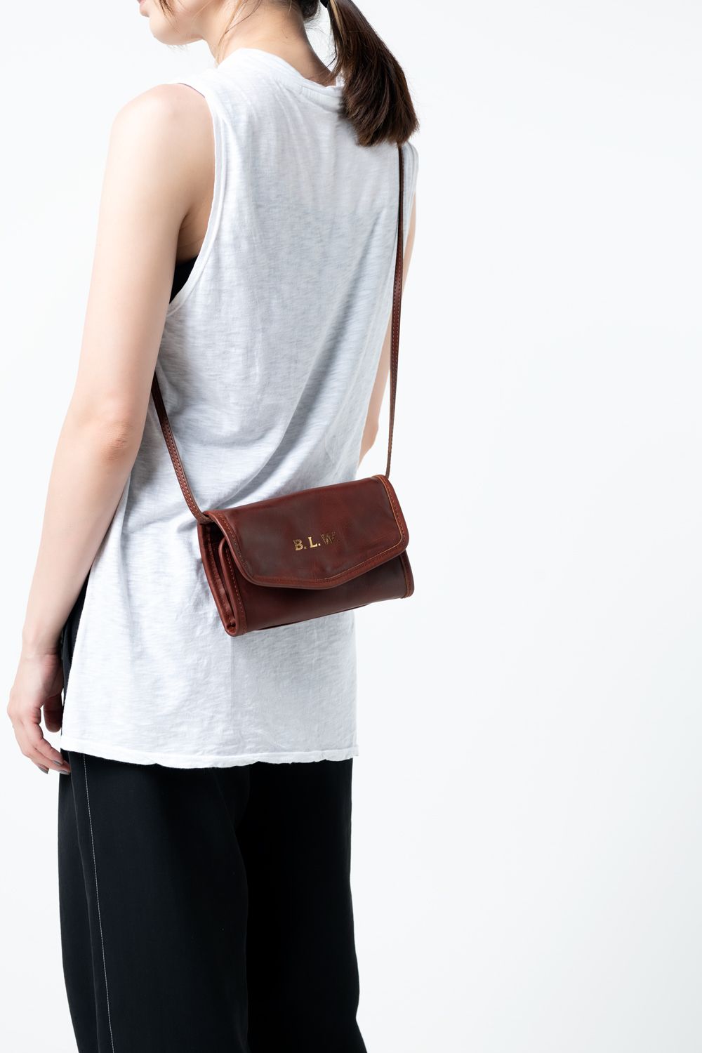 レザーワンダーマネーバッグ [キャメル] / LEATHER  WANDER MONEY BAG [CAMEL]