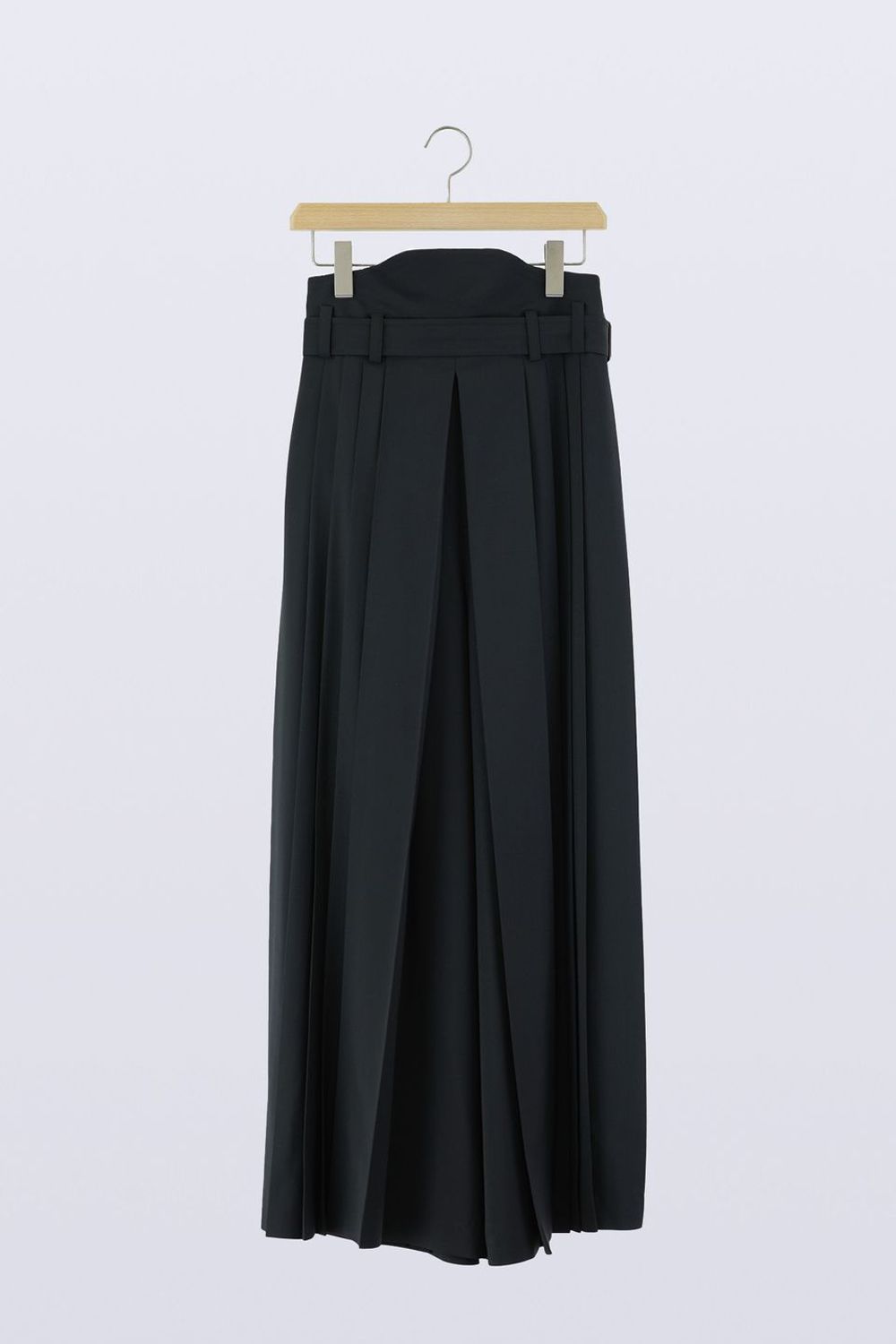 HATRA - 【ラスト1点 / 24SS】Hak Pleats Pants [black] - ハカマ