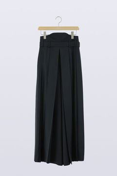 【24SS】Hak Pleats Pants [black]  - ハカマプリーツパンツ [ブラック] / SS24BT04