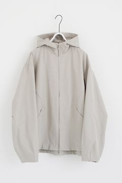 【24SS】hoodie blouson FINX COTTON [CHALK] - パーカーブルゾン [チョーク] / vu-s24-b02