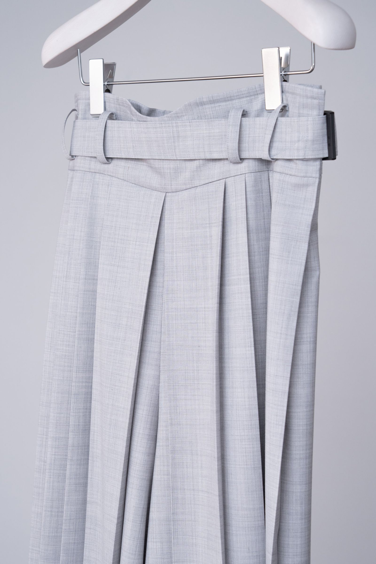 Hak Pleats Pants U [grey]