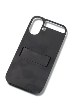 【iPhone16対応】FLAP series / BLACK MATTE [ブラックマット] / スタンド付きiPhone16ケース