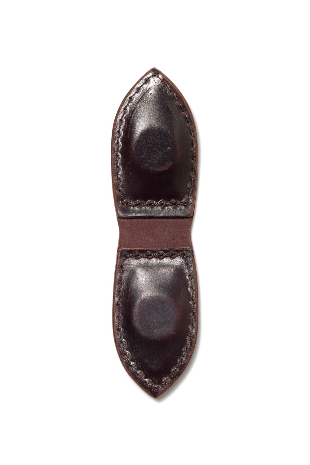 LEATHER GARRISON MONEY CLIP [No.8] | シェルコードバン マネークリップ / バーガンディ
