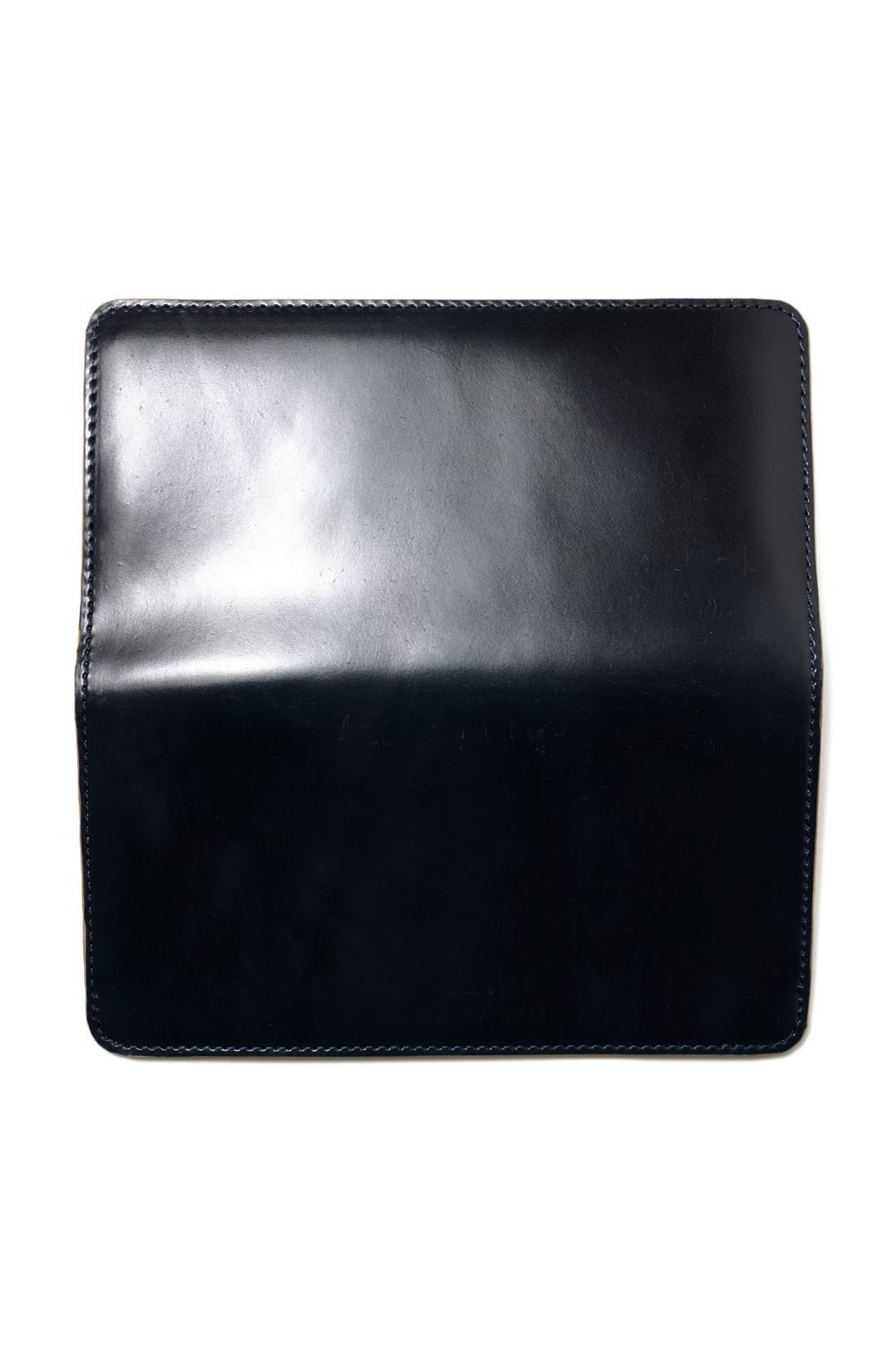 【25SS予約商品】シェルコードバンロングウォレット [ネイビー] / LEATHER GARRISON LONG WALLET [NAVY]