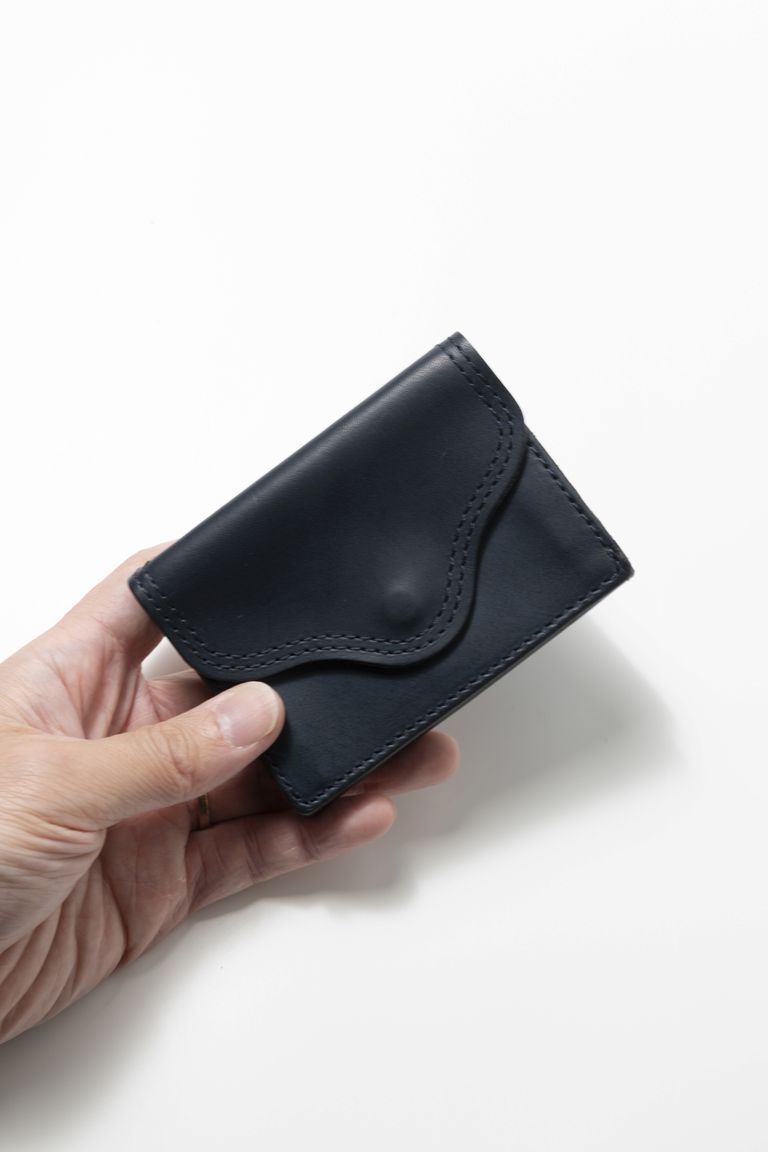 【25SS予約受付中｜12/17まで】レザーボヤージュ ポケットウォレット [ネイビー] / LEATHER VOYAGE POCKET WALLET [MARINE]