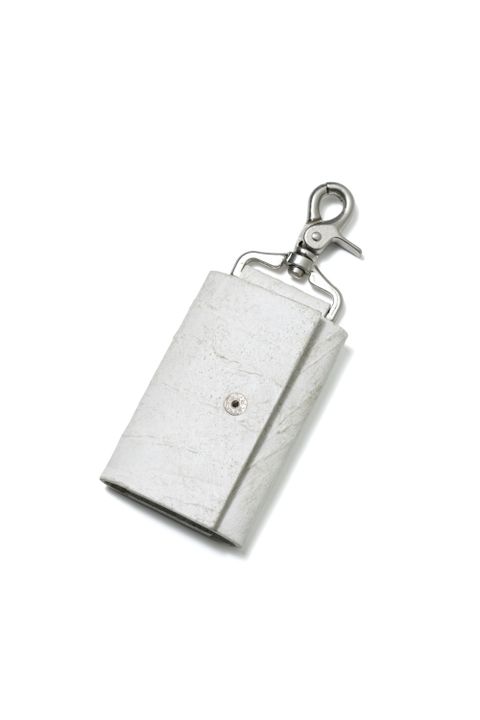 【ラスト1点】吊るすキーケース [ナチュラルホワイト] / K07-nwh