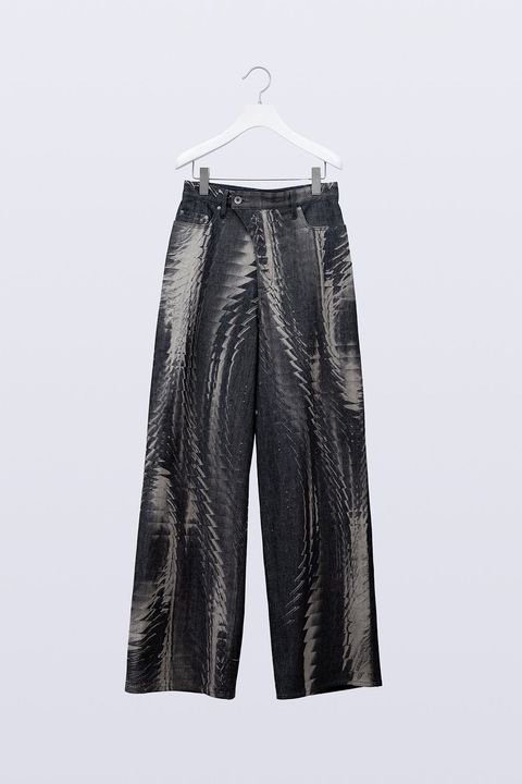 【ラスト1点 / 25AW】Latent Bleach Denim [black]  - レイテントブリーチデニム [ブラック] / FW25BT07