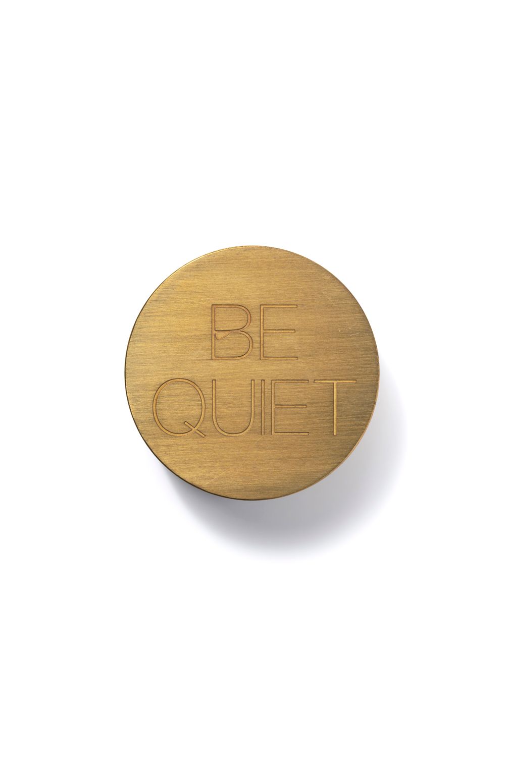 【ラスト1点】BE QUIET / ビークワイエット [ BRASS ]