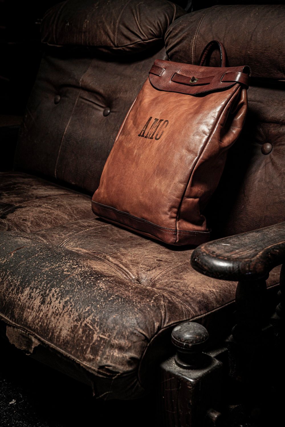 【25SS】LEATHER VOYOGE 2WAY RUCKSACK | リュックサック (2WAY)