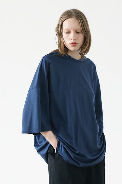 【24SS】basic t-shirt [BLUE] - ベーシックTシャツ [ブルー] / vu-s24-t03