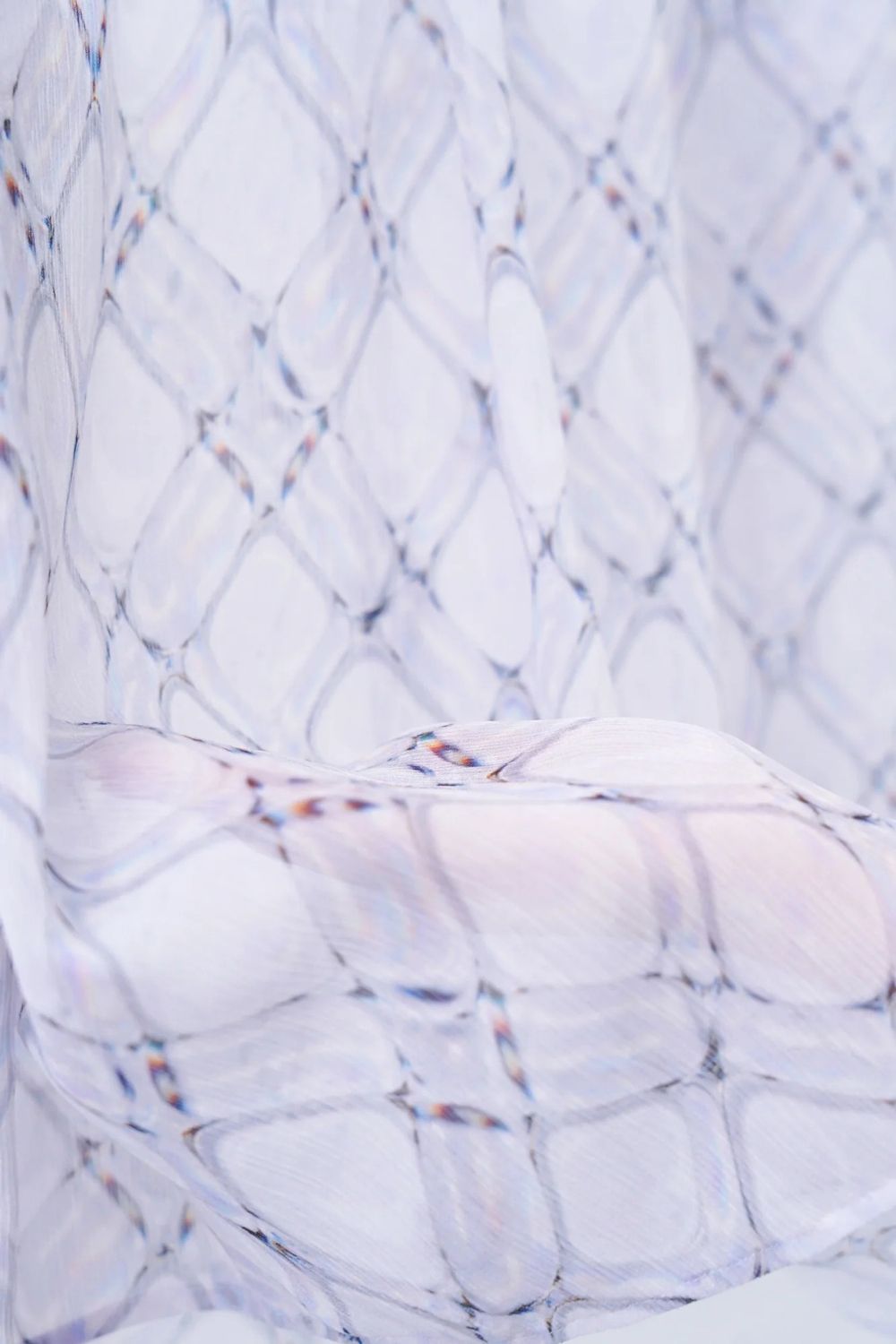 【26SS / 予約受付中】Lattice Sheer Shirt [white] - ラティスシアーシャツ [ホワイト] / SS26SH04