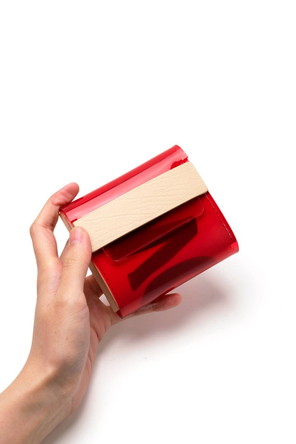 macromauro - PVL WALLET COLOR [RED] / PVLウォレット [レッド