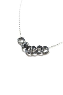 【ラスト1点】ROCK BEADs NECKRACE2 ARASHI OX / ロックビーズネックレス2 アラシ [シルバー]