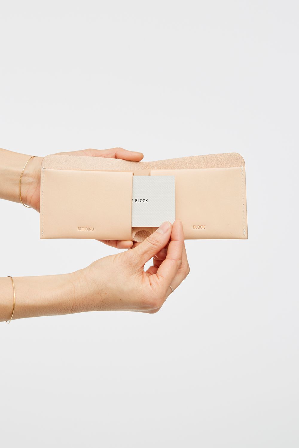 Building Block - 【23AW】Simple Wallet [Natural] / シンプルウォレット [ナチュラル] | BONITA  ONLINE STORE