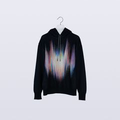 Phos Knit Hoodie [black]