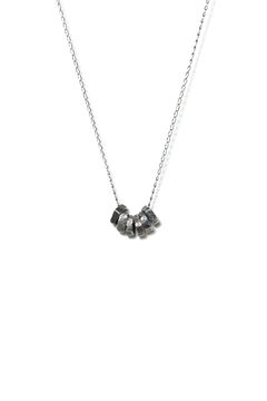 【お取り寄せ可能】ROCK BEADs NECKRACE2 ARASHI OX / ロックビーズネックレス2 アラシ [シルバー]