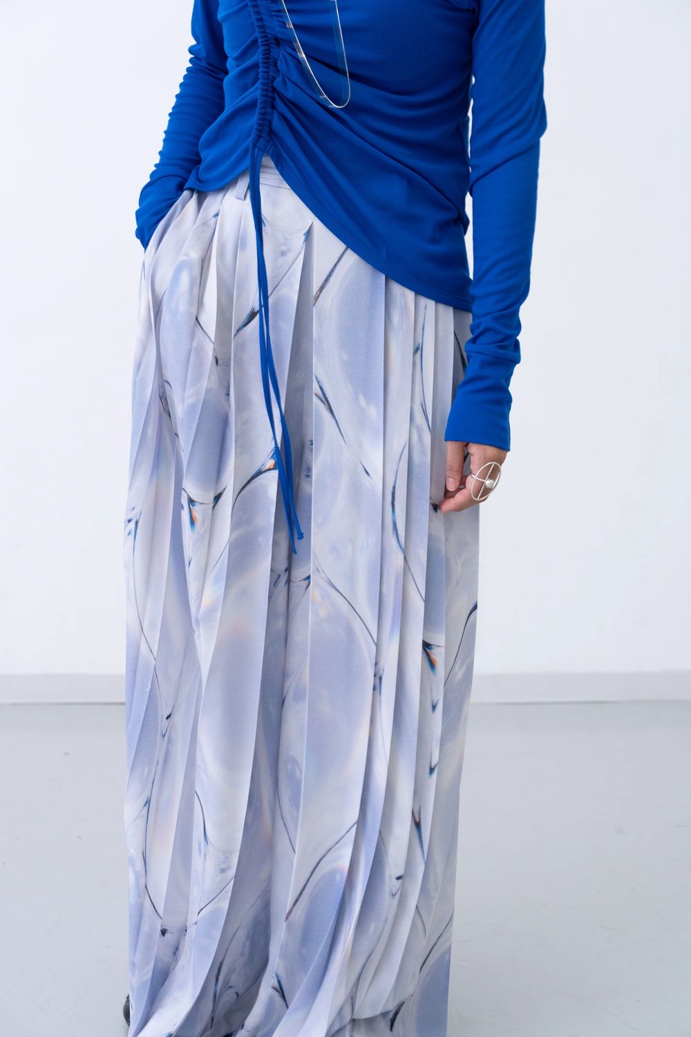 【26SS / 予約受付中】Hak Pleats Pants Oyster [light]  - ハカマプリーツパンツオイスター [ライト] / SS26BT05