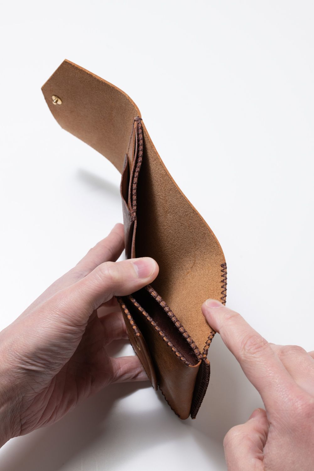 二つ折り財布 [キャメル] / Short Wallet [CAMEL]