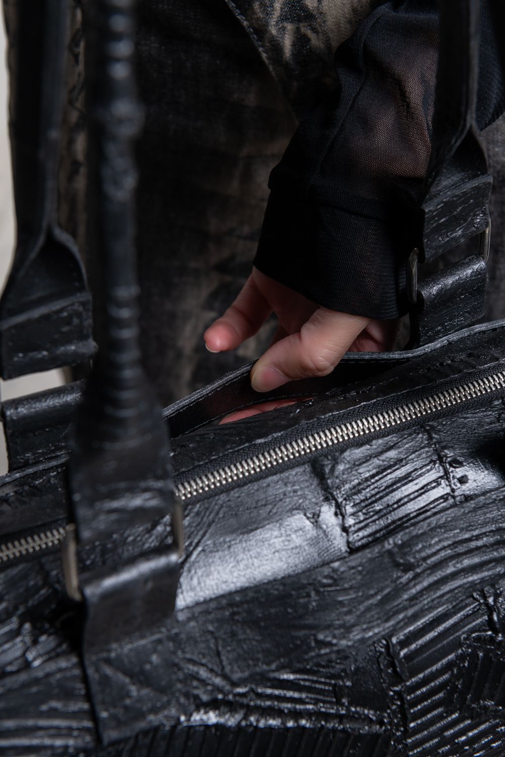 【お取り寄せ可能】ツールバッグ・プレーン [ブラック] / w25-02-bk