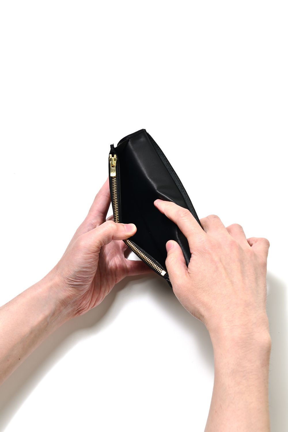 レザーボヤージュロングウォレット [ブラック] / LEATHER VOYAGE LONG WALLET [NERO]