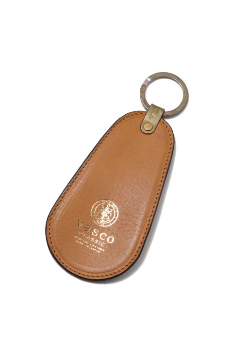 LEATHER VOYAGE SHOE HORN [MEAL] | シューホーン / キャメル