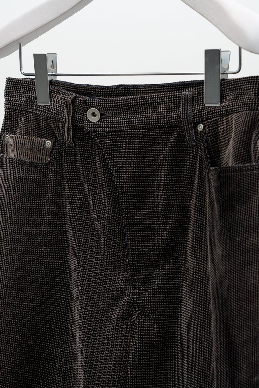【25AW】Mirage Bleach Corduroy Pants [black]  - ミラージュブリーチコーデュロイパンツ [ブラック] / FW25BT08