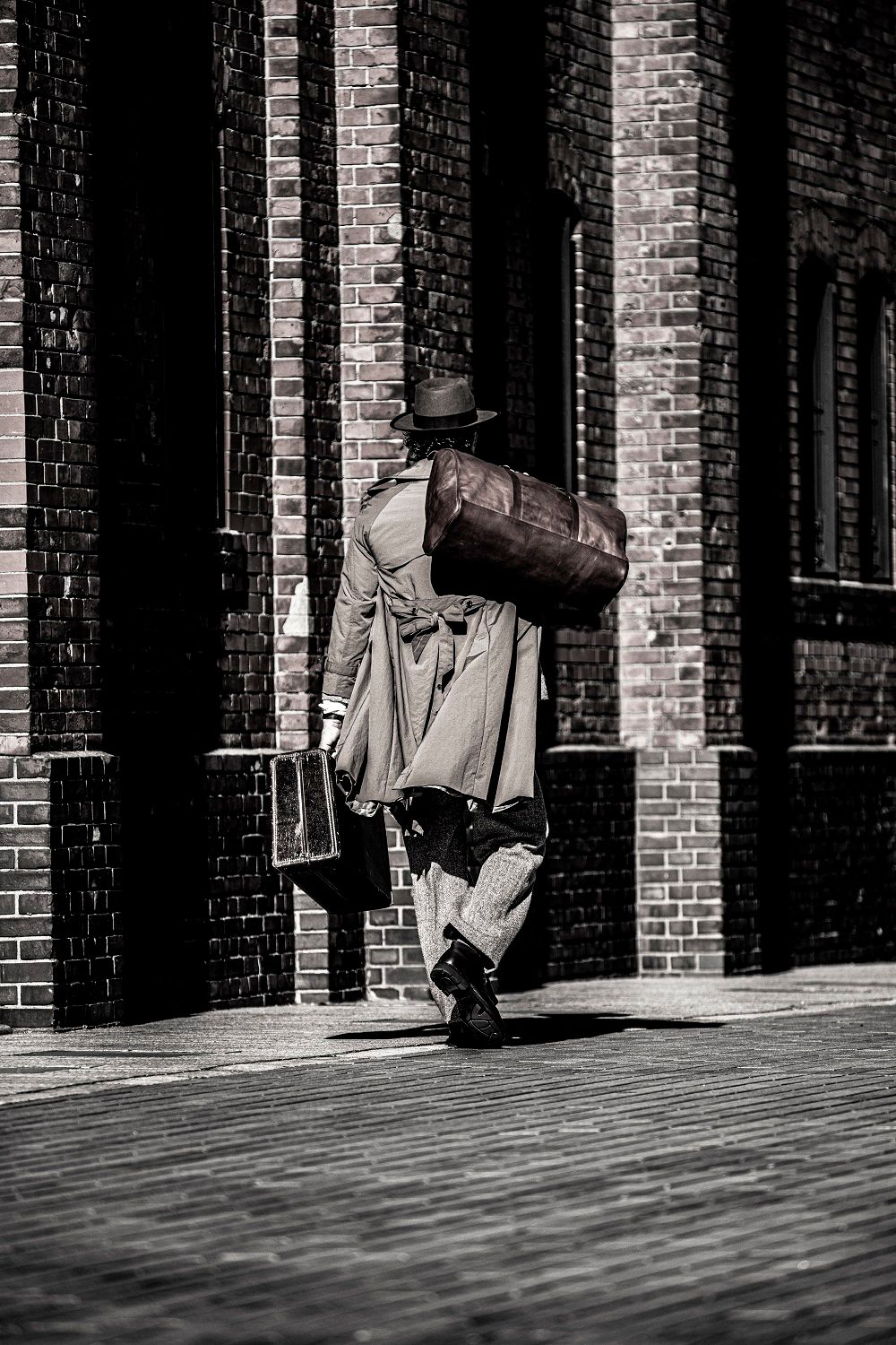 【25SS予約商品】LEATHER TRAVEL BOSTON BAG | ボストンバッグ